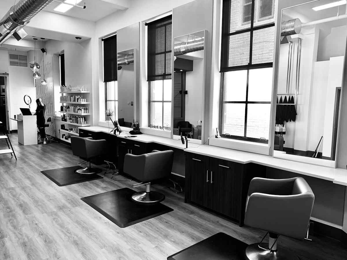 Salon chairs